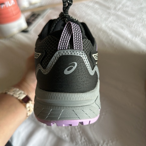 Asics Womens Gel Venture 8 1012A706 Black Running Shoes Sneakers Size 8 New - Picture 8 of 10